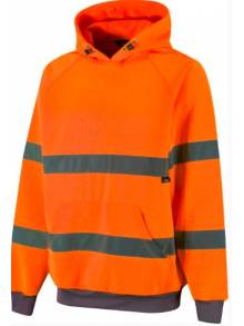 Traega Hi Vis Hooded Sweatshirt - TSW13(G)Q