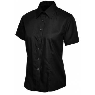 Uneek Ladies Poplin Half Sleeve Shirt - UC712Q