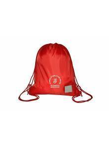 ST JOES HED - RED GYM BAG
