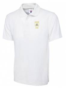 CASTLEFORT - WHITE POLO SHIRT