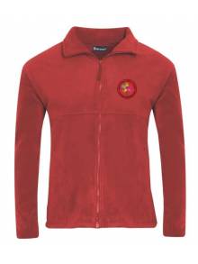 AJ864(2) - Red Polar Fleece - 3JP