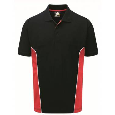 Orn  Navy/Red Two Tone Poloshirt - O1180Q