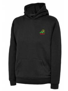 RIDGEWAY - Black Hooded Sweatshirt