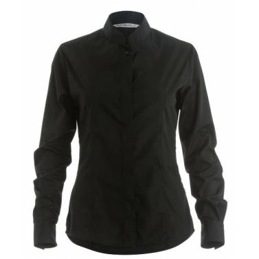 Kustom Kit Women's Mandarin Collar Fitted Shirt Long Sleeved - KK261Q