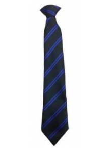 AJ147 - Black & Blue House Tie