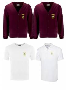 CASTLEFORT - GIRLS  CARDIGAN UNIFORM BUNDLE