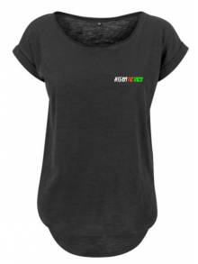 TT - Womens Long Slub Tee Shirt - BY036