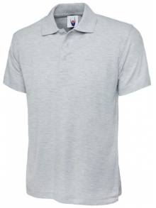 LF - Heather Grey Polo Shirt - UC105