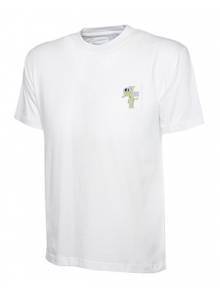 AJ576 - Adult White Tee Shirt
