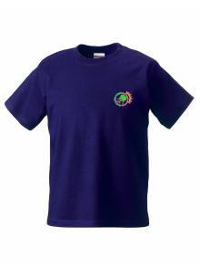 AJ864 - Adult Purple Tee Shirt