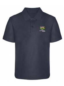 Childrens Navy Polo - 3PC