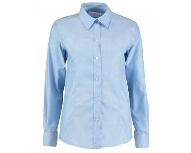 Kustom Kit Women's Workplace Oxford Blouse Long Sleeved - KK361Q