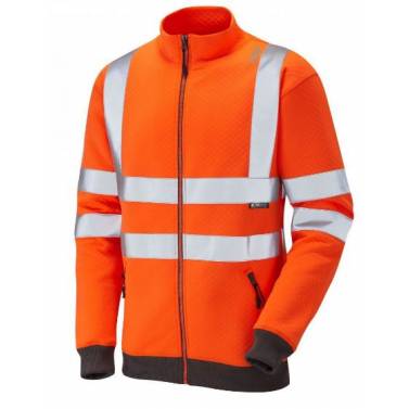 Leo Workwear Libbaton Hi-Vis Track Top - SS03Q