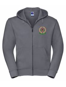 LA - Russell Authentic Zipped Hooded Sweatshirt - J266M