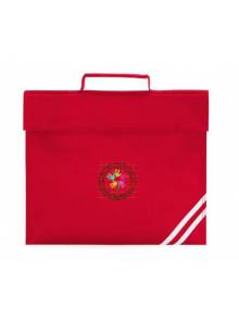AJ864(2) - Red Classic Book Bag - QD456