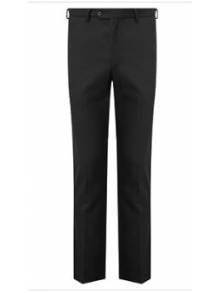 Black Slim Fit Senior Boys School Trousers - 959