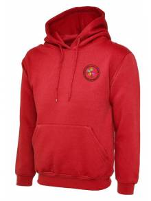 EARLY LEARNERS - Staffs Red Hooded Sweatshirt - UC502