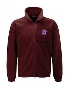 PLAIN Burgundy Polar Fleece UC603