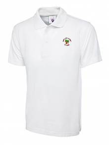 AJ550 - White Polo Shirt