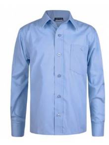Light Blue Long Sleeve LB Boys Shirt - Twin Pack